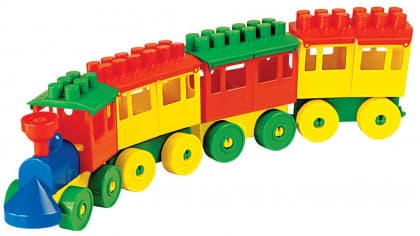 036711 VOZIĆ KOCKE 3 VAGONA