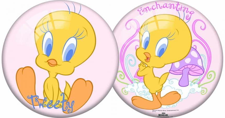 166241 LOPTA TWEETY 23 CM 1