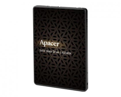 APACER 480GB 2.5 inča SATA III AS340X SSD AP480GAS340XC-1 
