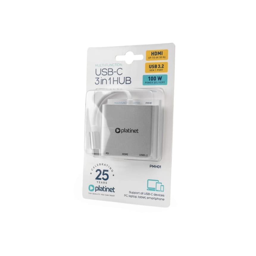 USB HUB Omega PMH01 3 u 1 3