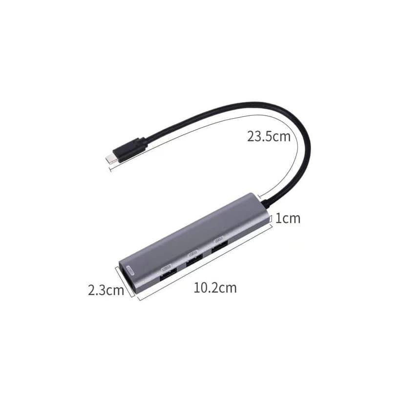 USB HUB Omega PMH02 4 u 1 2