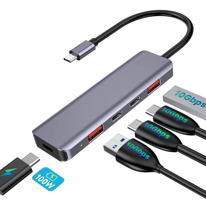 USB HUB Omega PMH28 5 u 1 3