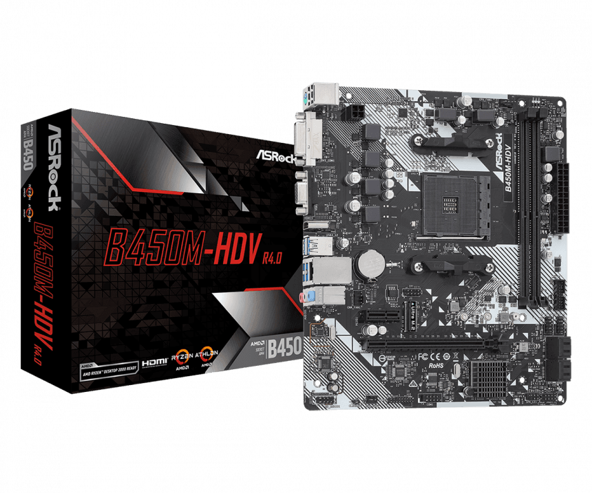 Matična ploča AM4 B450 2DDR4 4SATA3 1