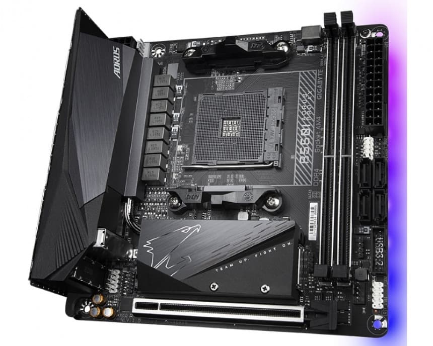 GIGABYTE B550I AORUS PRO AX rev. 1.0 GIGABYTE B550I AORUS PRO AX rev. 1.0 matična ploča 3