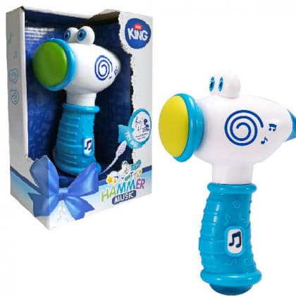 Baby muzički čekić plavi