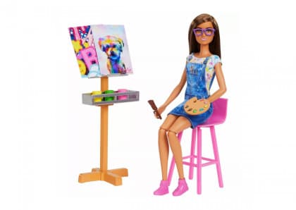 Barbie Art studio