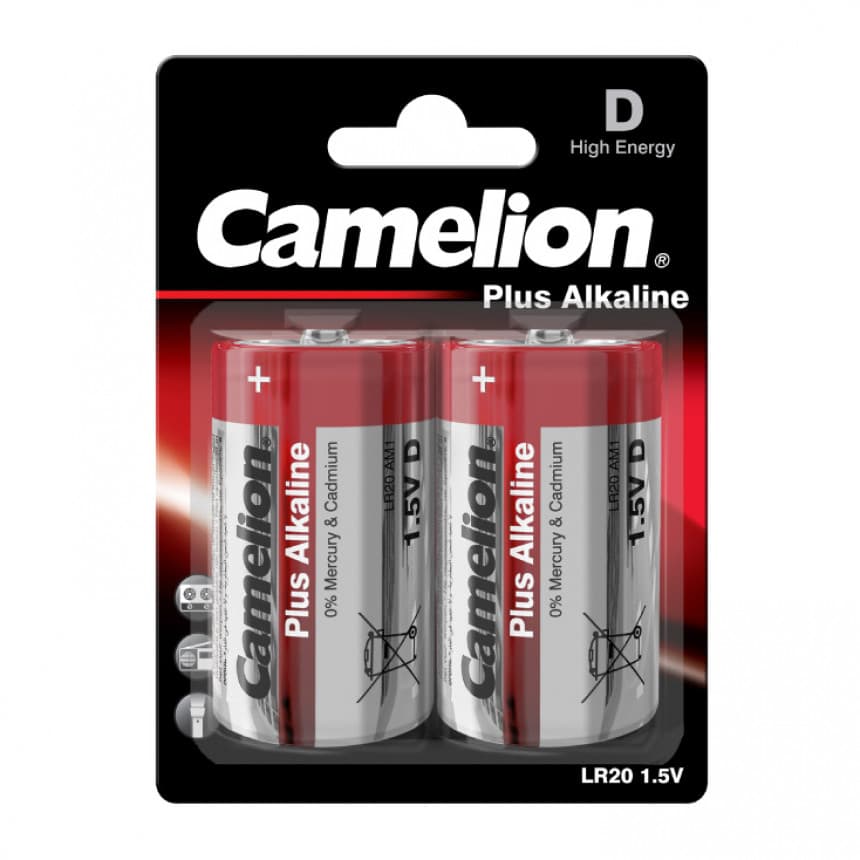 Camelion alkalne baterije D CAM-LR20/BP2 1