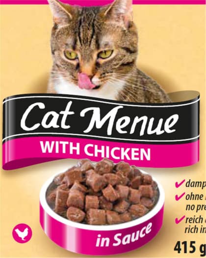 Cat Menu piletina 415g