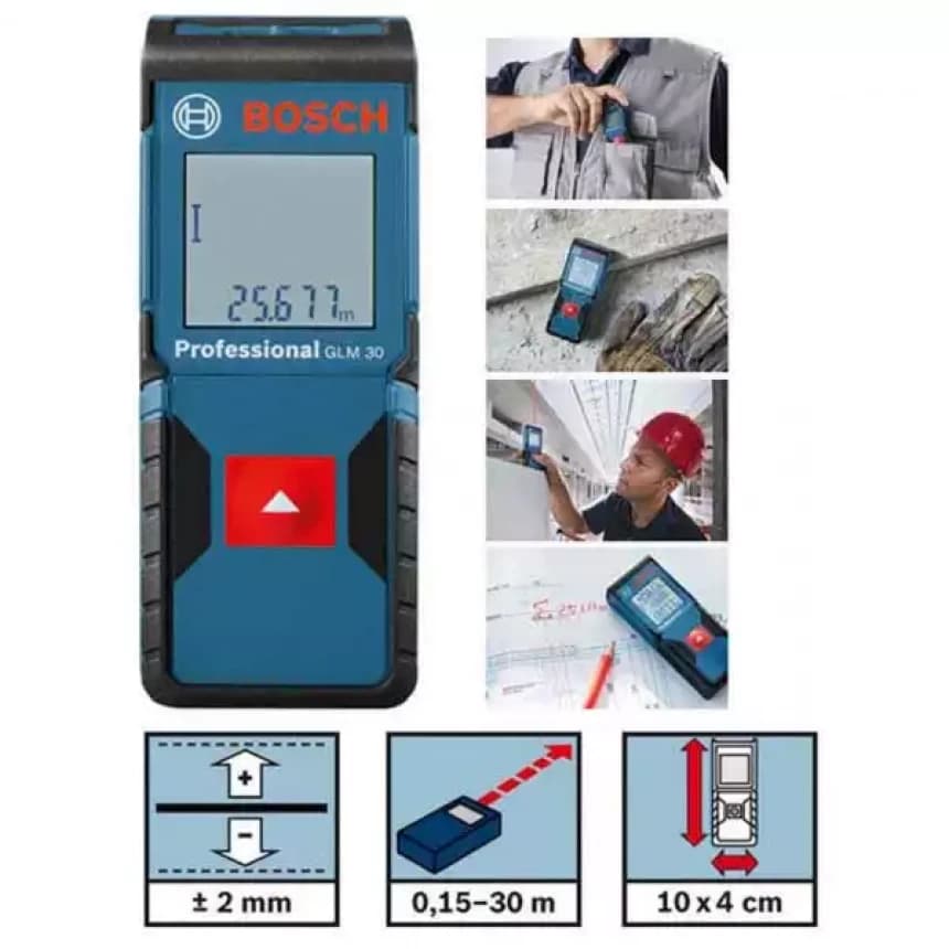 Daljinomer Bosch GLM30 2