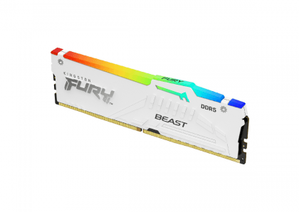 Kingston KF560C36BWEA-32 DDR5 32GB 6000MHz CL36 DIMM [FURY Beast] White RGB EXPO
