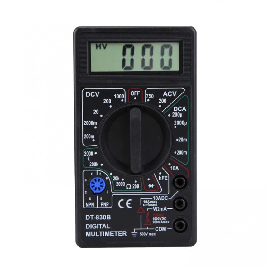 Digitalni multimetar DT830B 1