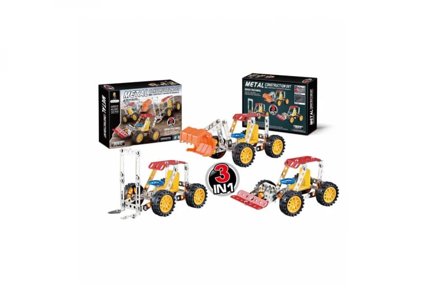 DIY, Set za gradnju, gradjevinska vozila, 122-dela 46-106000 1