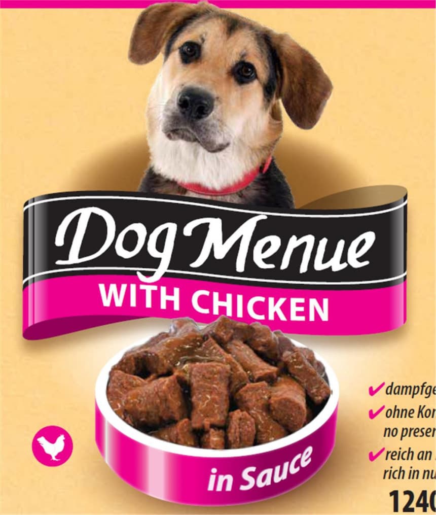 Dog Menu piletina 1240g 1