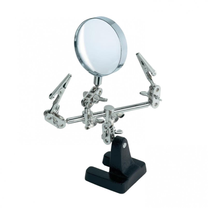 Držač sa lupom "treća ruka" ZD-10D 1