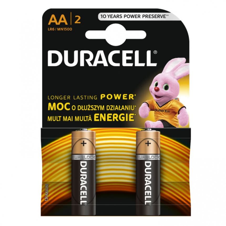 Duracell alkalne baterije AA DUR-LR6/BP2 1