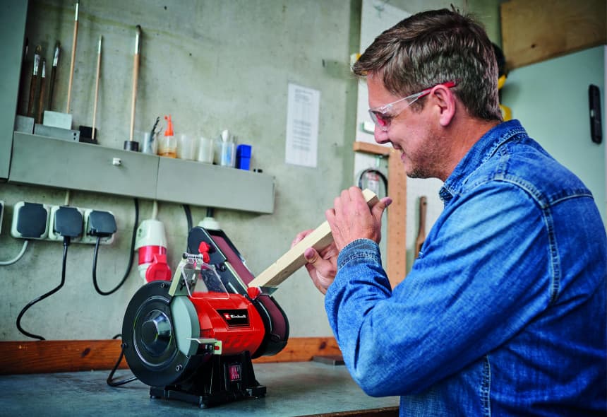 Einhell TC-US 350 Stacionarna brusilica sa trakom i diskom 4466154 2