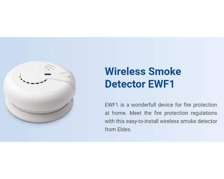 Detektor dima EWF1 bezicni 2