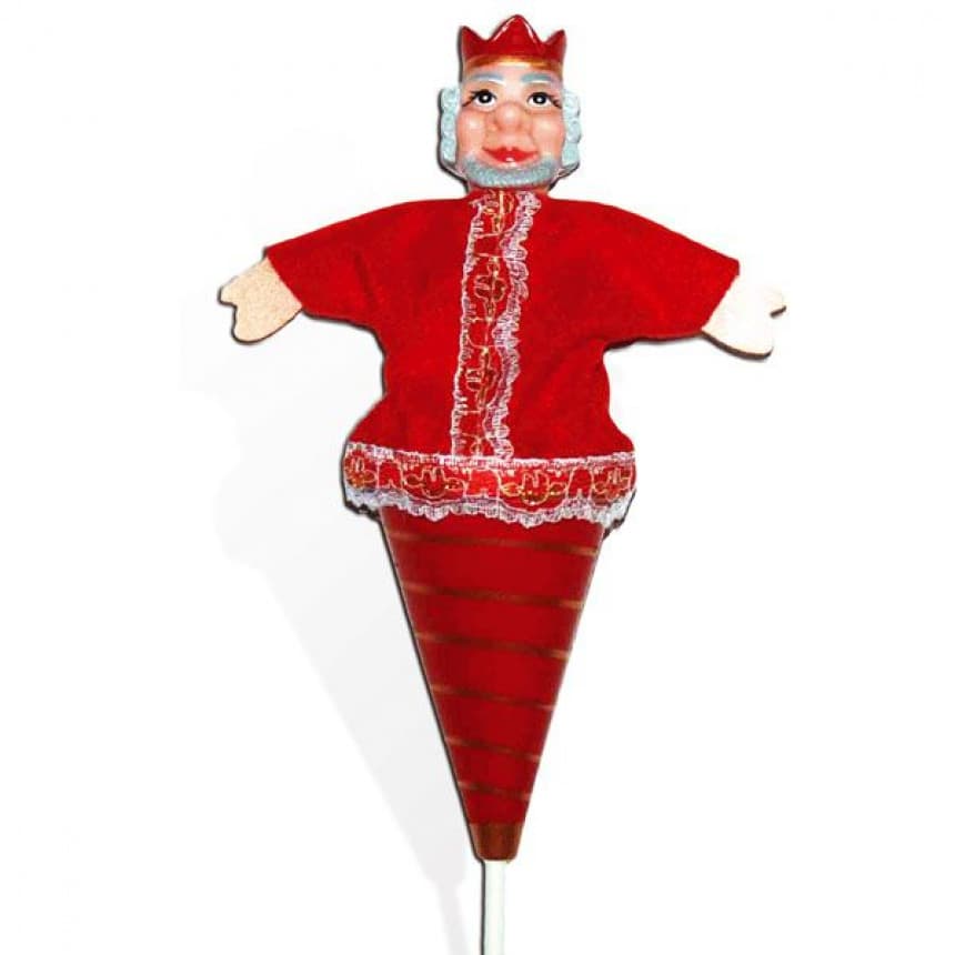 Ginjol lutka na štapu Kralj 1