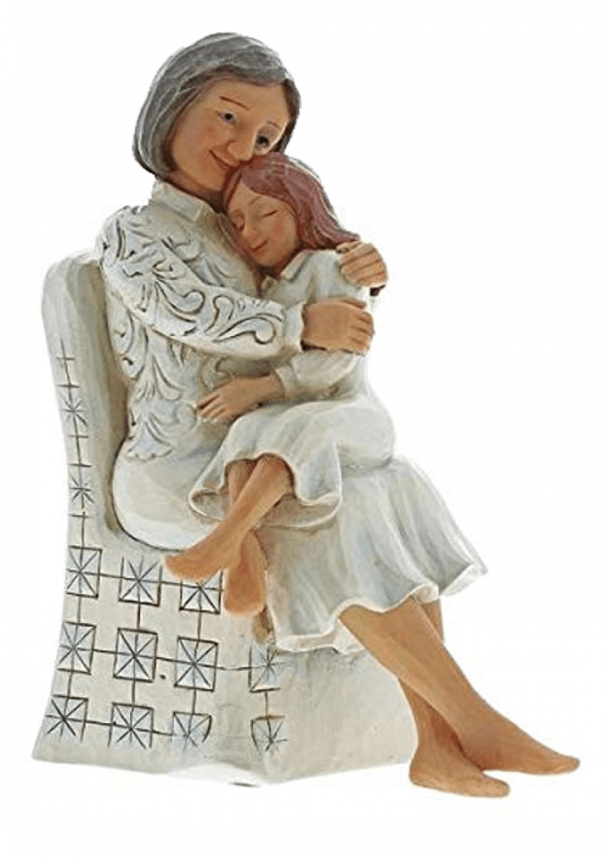 Grandmother W/Child Figurine 1