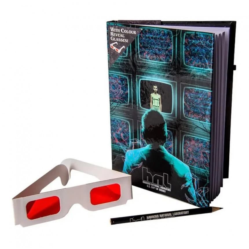 Hawkins Lab Notebook & Pencil 1