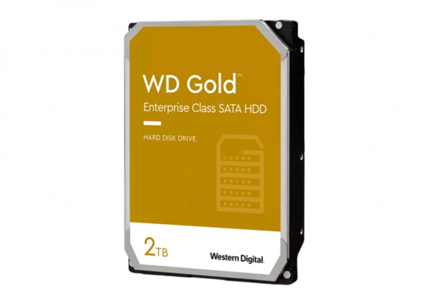 2TB 3.5" SATA III 128MB 7.200 WD2005FBYZ Gold 1