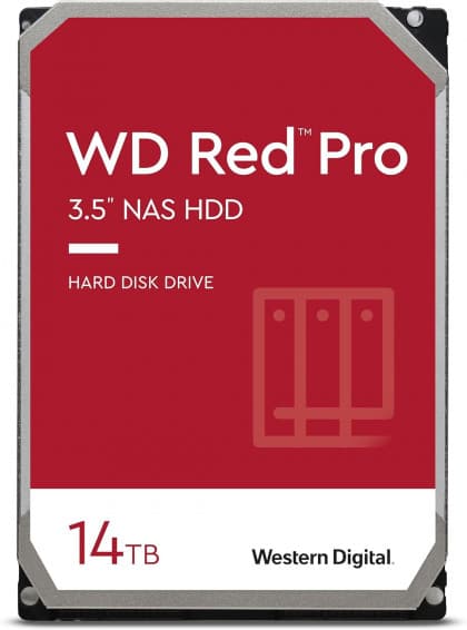 HDD WD 14TB WD141KFGX SATA3 512MB RED PRO