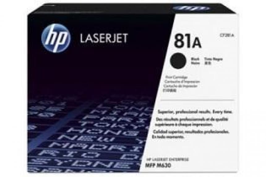 HP Toner 81A Black (CF281A) 1