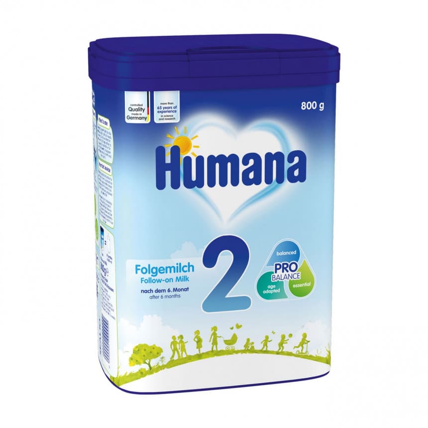 HUMANA MLEKO 2 800G MP 1