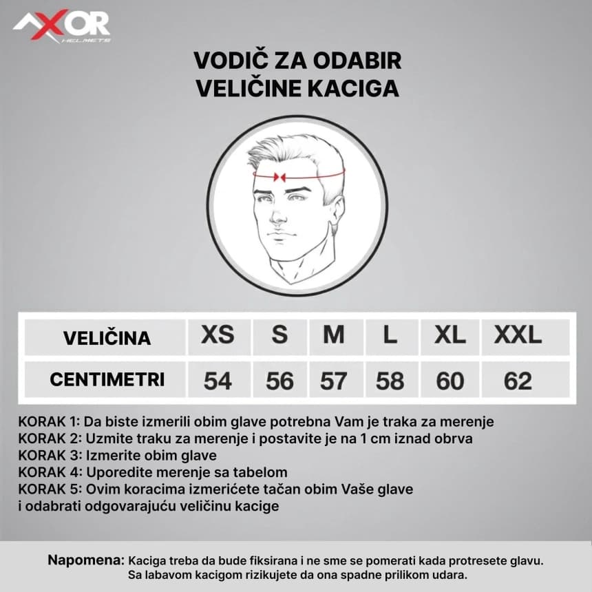 Jet kaciga AXOR STRIKER ULTRON mat crno/siva L 5