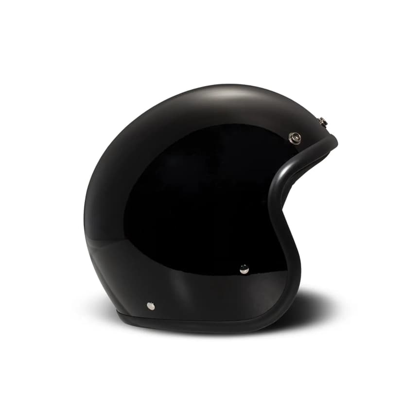 Jet kaciga DMD Retro Solid Black XL 1