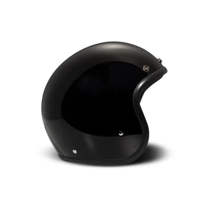 Jet kaciga DMD Retro Solid Black XL