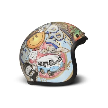 Jet kaciga DMD Retro Woodstock L