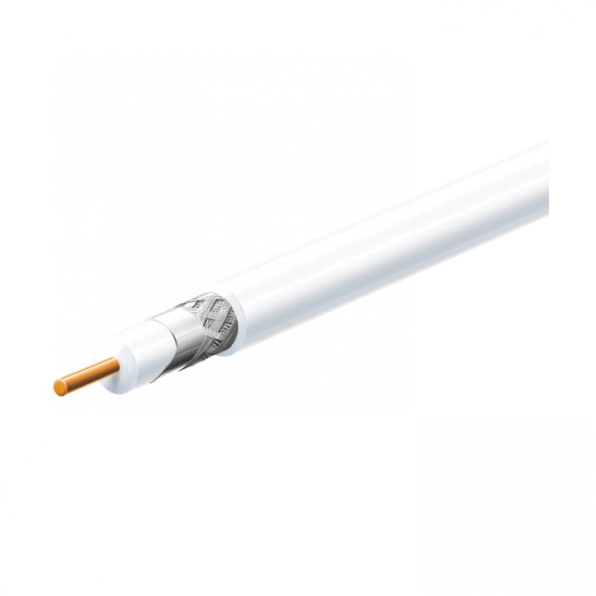 Koaksijalni kabel RG6U-500/WH 1