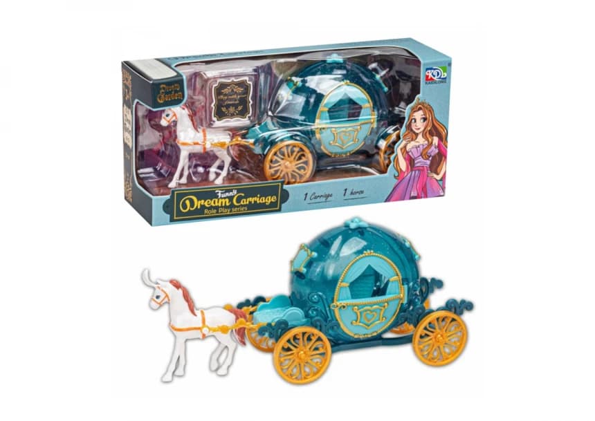 Kočija svetloplava 1