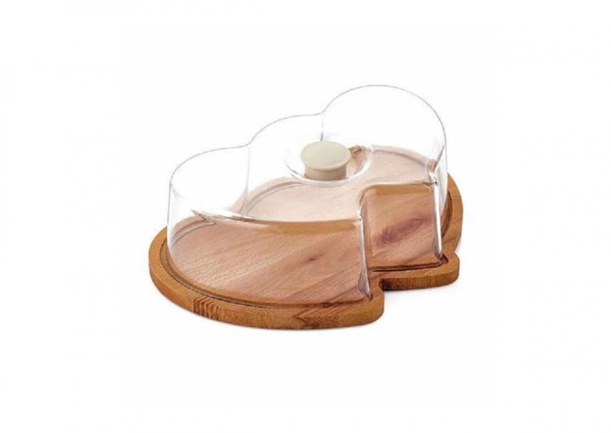 Zvono za tortu 2 srca Sinbo tab1124 1