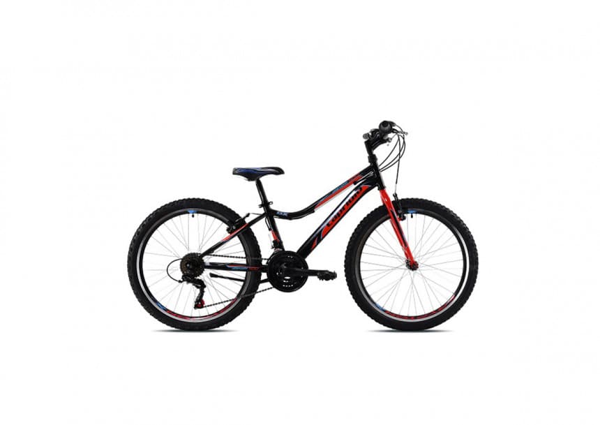 Bicikl Capriolo Mtb diavolo dx 400 24" 18 brzina crno-crveno 13" (921351-13) 1