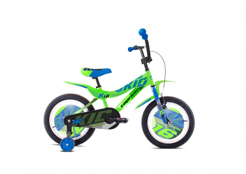 Capriolo BMX 16"HT KID zeleno-plavo 921118-16 1