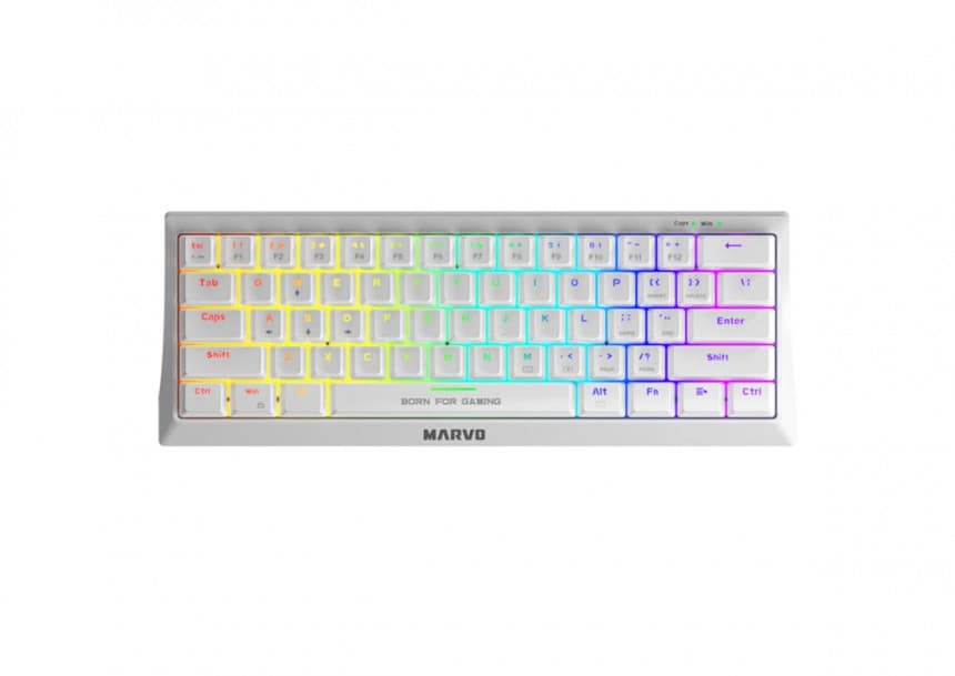 Tastatura USB Marvo KG962 White B Gaming 1