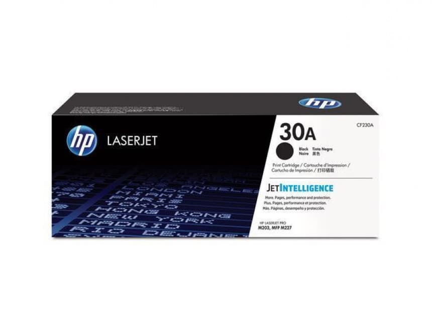 Ketridž HP 30A (CF230A) Black Original LaserJet Toner 1