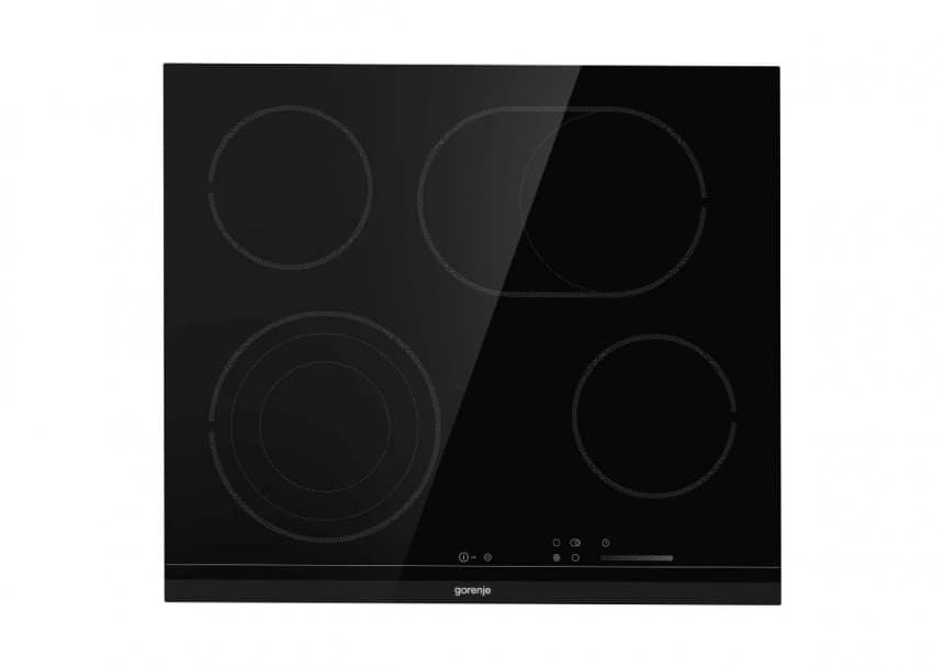 Ugradne el ploče Gorenje Samostalna ugradna ploča za kuvanje staklo keramika Slider control facetirane ivice proširiva 2 ploče širina 60 cmStayWarm  održavanje temperature 70C ECS 646 BCSC 1