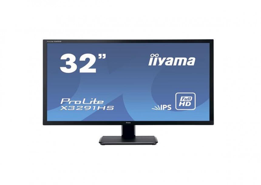 Monitor Iiyama 32" IPS 1920x1080 5ms 250cd/m² HDMI DVI VGA Speakers X3291HS-B1 1