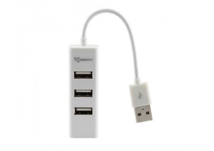 S BOX H 204 USB 4 Portni HUB, W 2