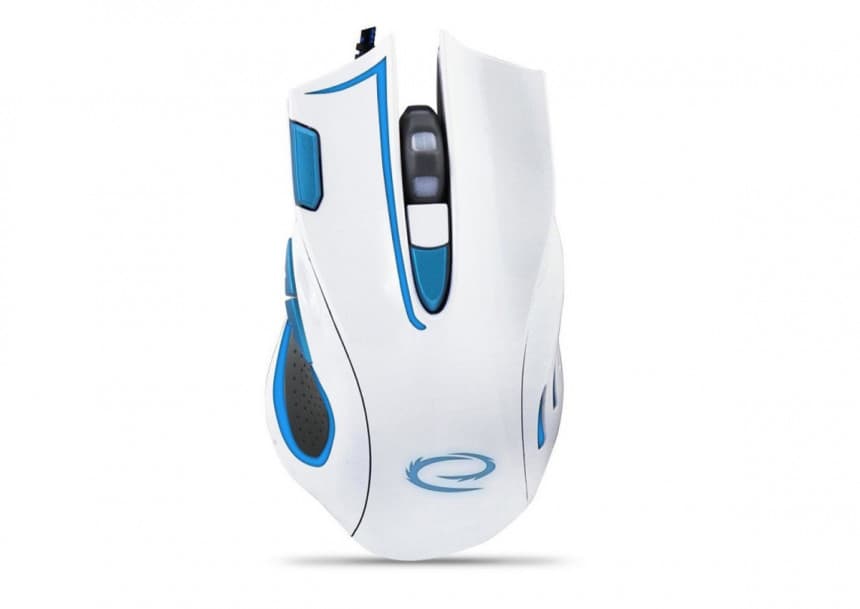 ESPERANZA EGM401WB ZICNI MIS ZA GAMERS 7D OPT. USB MX401 HAWK BELO-PLAVI 1