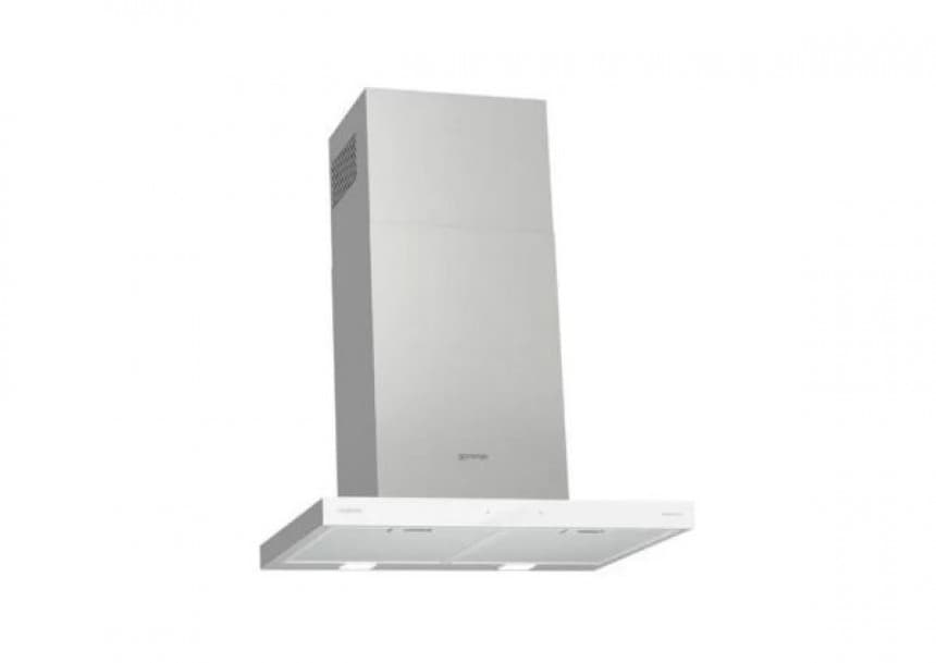 Dekorativni aspiratori / dizajn linija Simplicity Gorenje SIMPLICITY Zidni samostalni aspirator Maksimalni protok vazduha 650 m³ / h LED osvetljenje AdaptLightOptiStartPerivi aluminijumski filter sa poluretanskom penom širina 60cm WHT 6 SYW 2