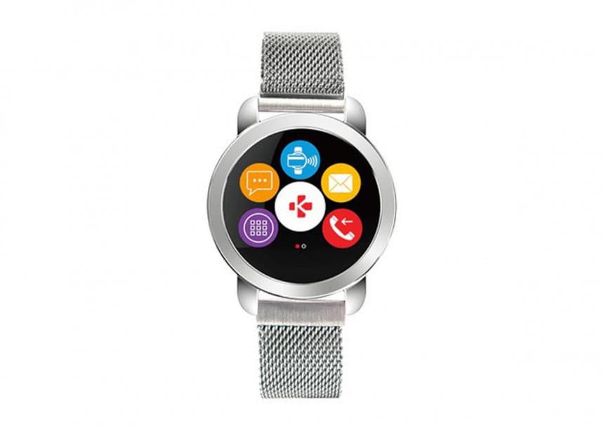 Smart sat MyKronoz ZECIRCLE2 PREMIUM FLAT SIL/MIL 1