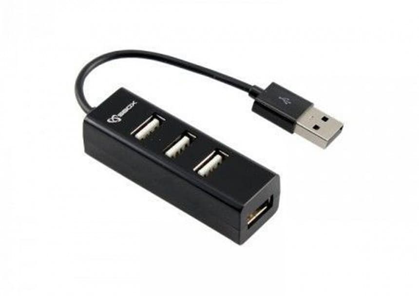 S BOX H 204 USB 4 Portni HUB, B 1
