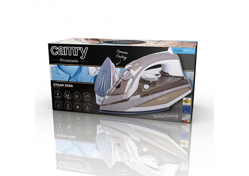 CAMRY CR5018 KERAMIČKA PARNA PEGLA 3000W 3