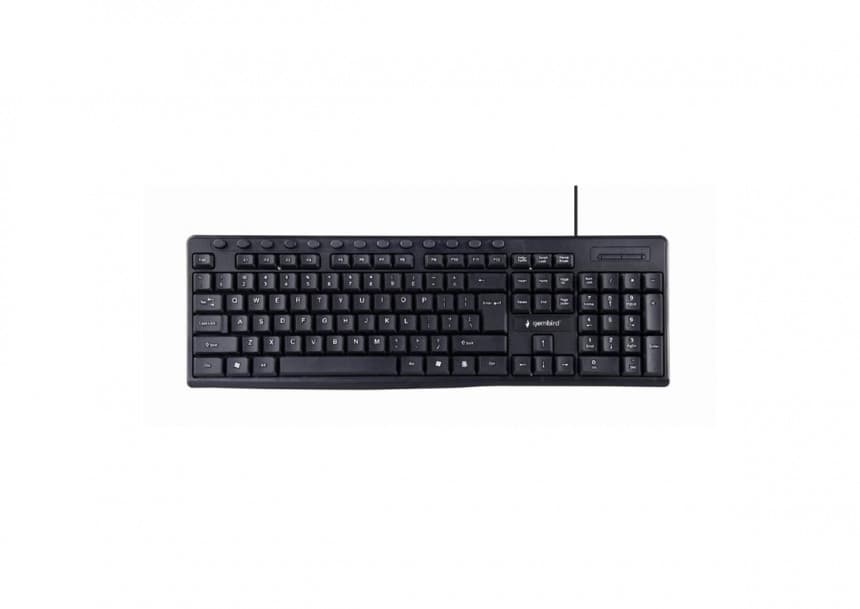 Multimedijalna tastatura Gembird KB-UM-107 US black USB 1