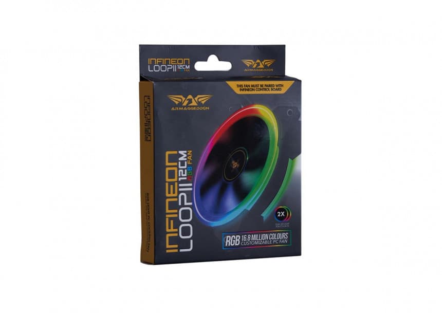 Ventilator Armaggeddon Nimitz Infineon Loop II 12cm RGB 2