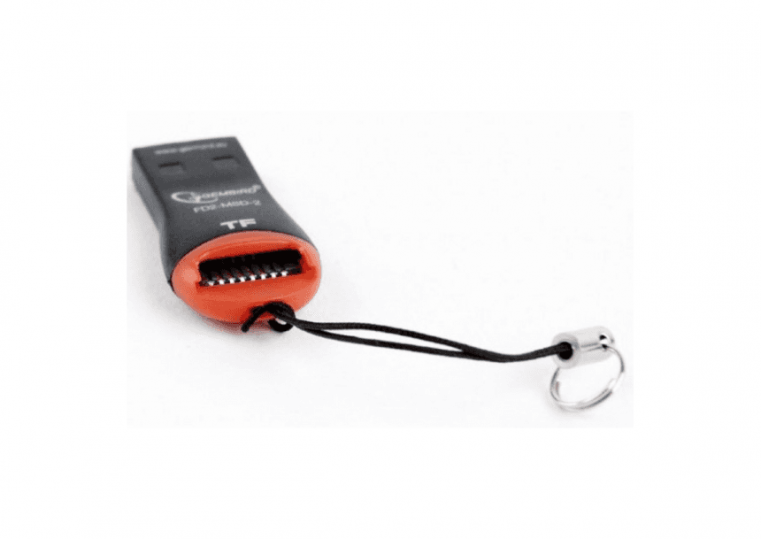 Gembird FD2-MSD-3 M2 MicroSD citac kartica priveza 1